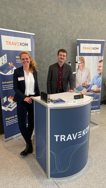 Travekom Messestand beim deutsch-finnischen Hafentag